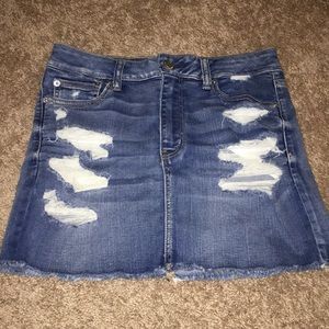 American eagle hi rise mini skirt